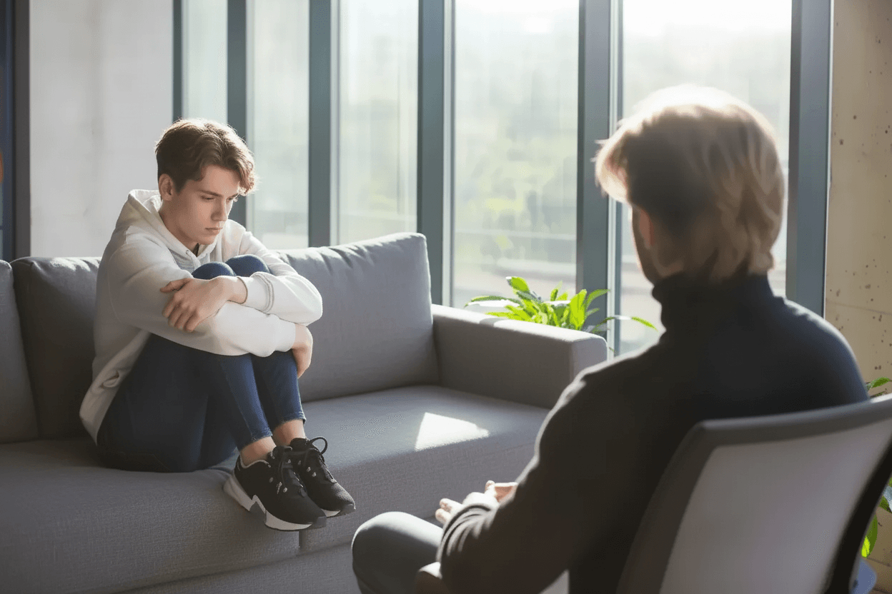 Mental health counseling session